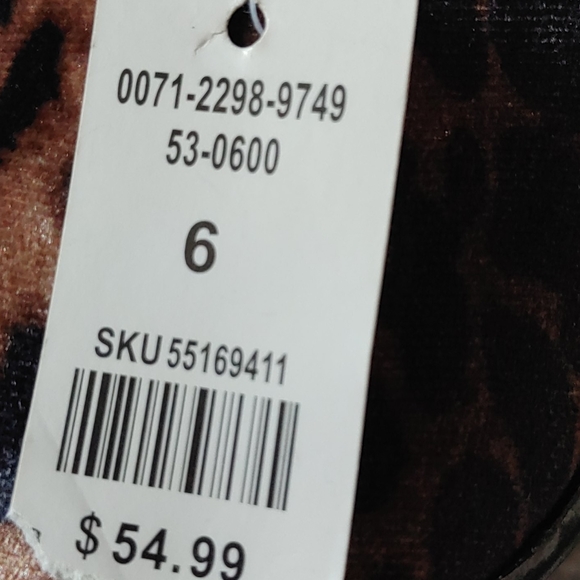 New women's boots stylish cheetah high heel - Picture 7 of 7